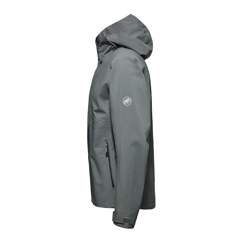 Mammut Mens Corporate HS Hooded Jacket Grey Sportpursuit