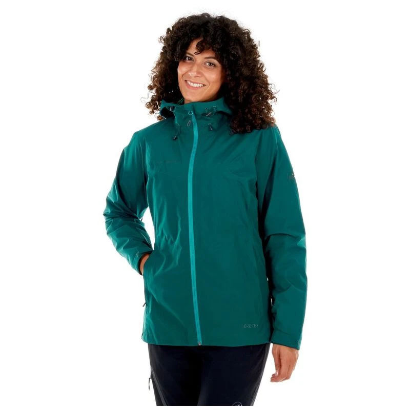 Mammut Womens Convey 3 in 1 HS Hooded Jacket Teal Atoll Sportpursu