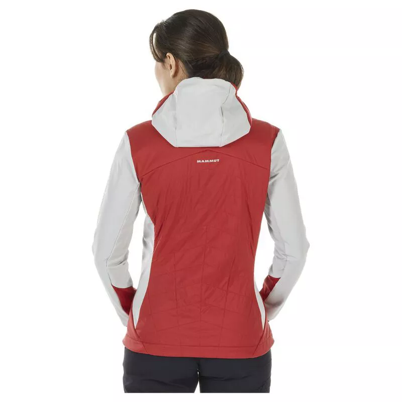 Mammut Womens Foraker Insulated Light Hooded Jacket Magma Marble S