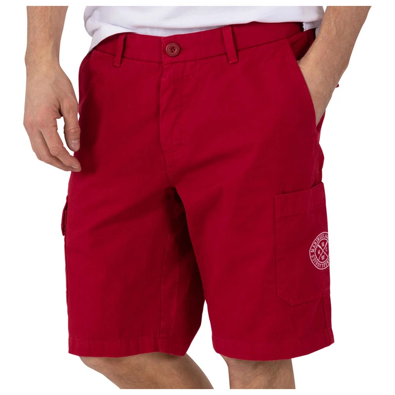 Marine Classics Mens Cargo Shorts Red Old Sportpursuit
