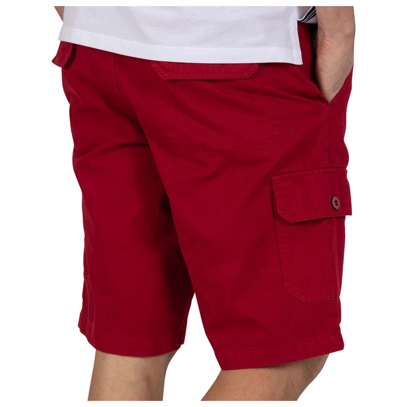 Marine Classics Mens Cargo Shorts Red Old Sportpursuit