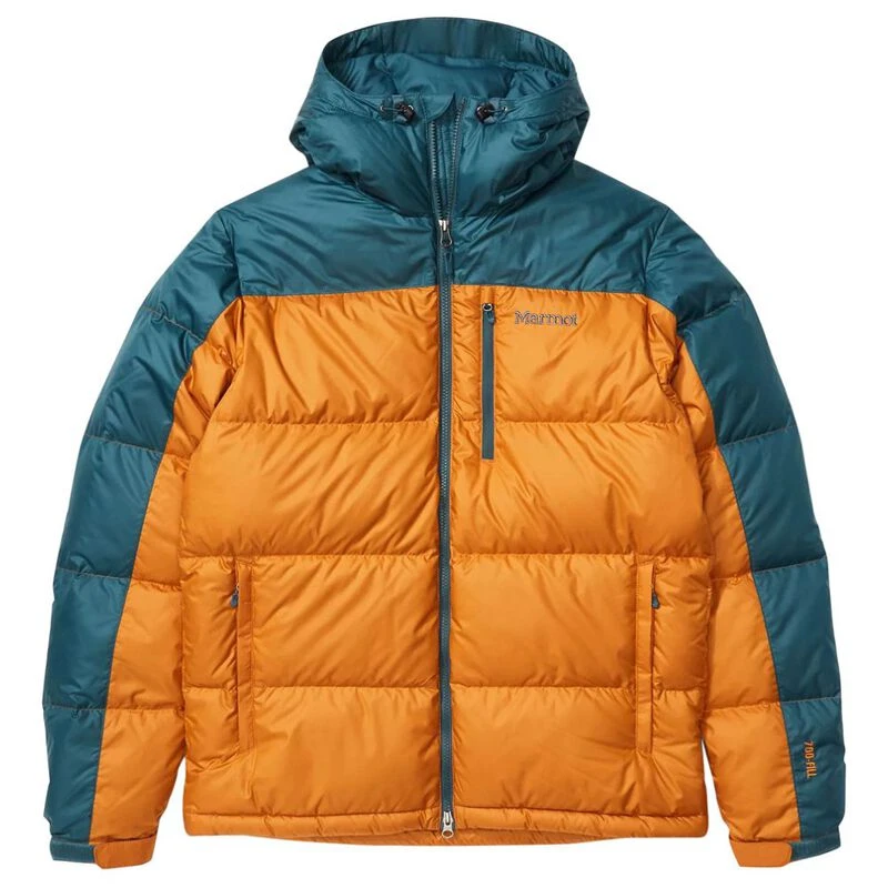 Marmot Mens Guides Hooded Down Jacket Bronze Stargazer Sportpursui