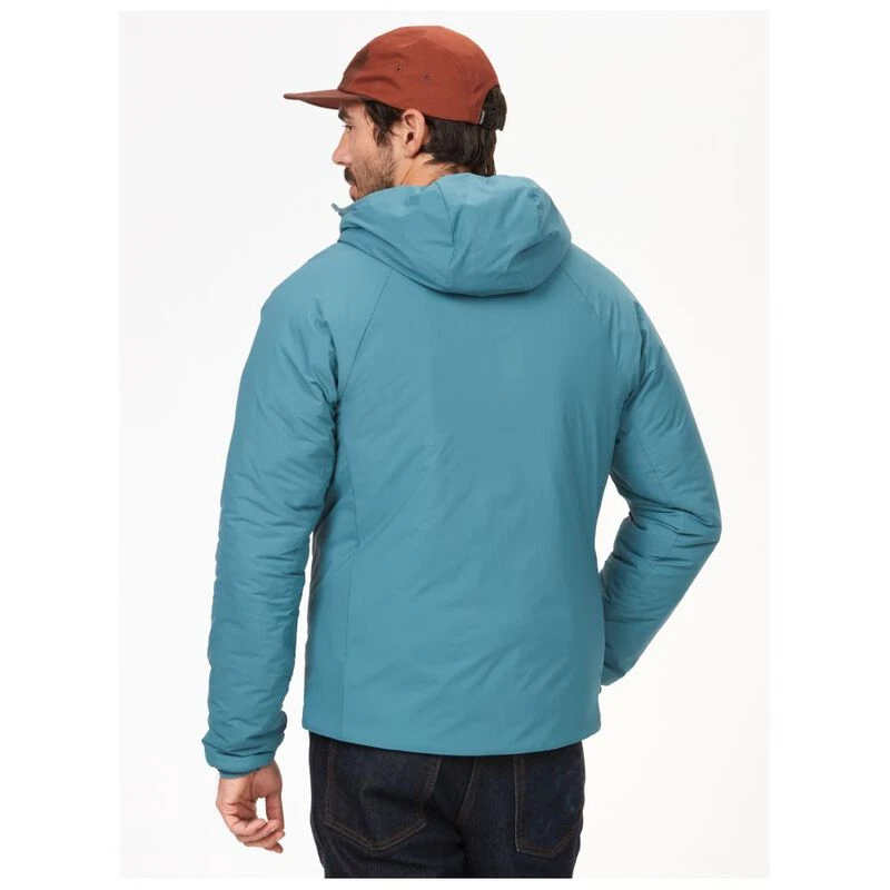 Marmot Mens Novus Hooded Jacket Moon River Sportpursuit