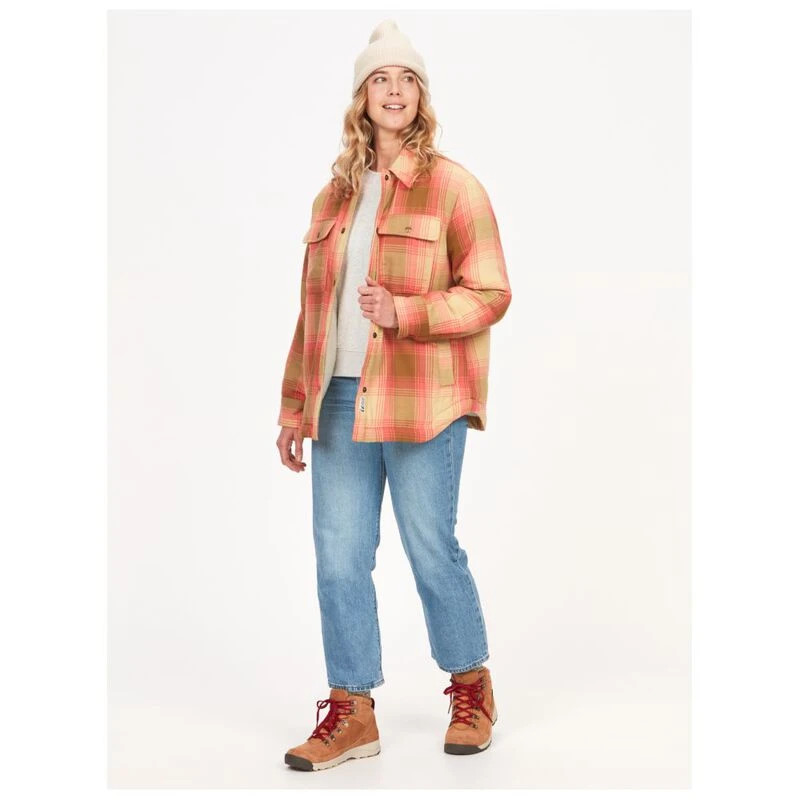 Marmot Ridgefield Sherpa Lined Dames Overhemd Oranje privatesports