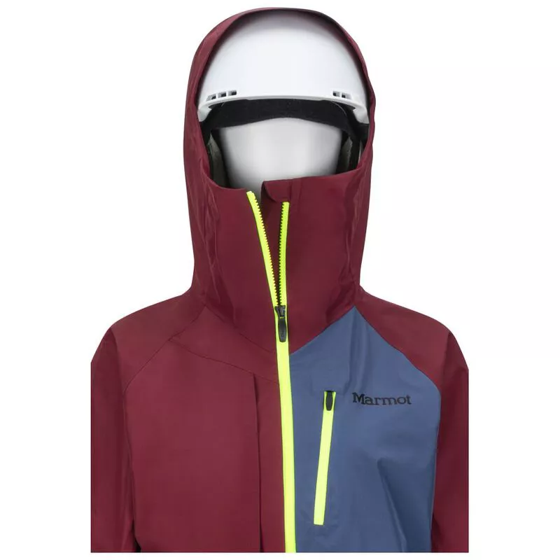 Marmot Womens Bariloche Jacket Claret Storm Sportpursuit