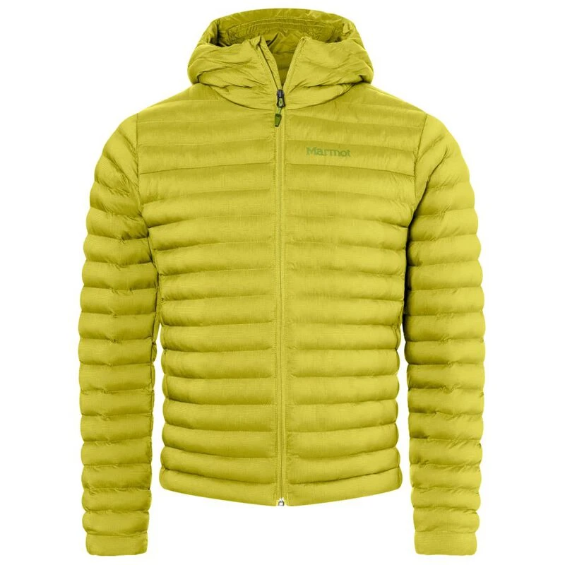 Marmot Mens Echo Featherless Hooded Jacket Cilantro Sportpursuit.c