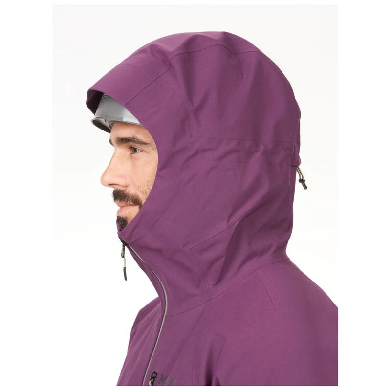 Marmot Mens Refuge Pro Jacket Purple Fig Vetiver Sportpursuit