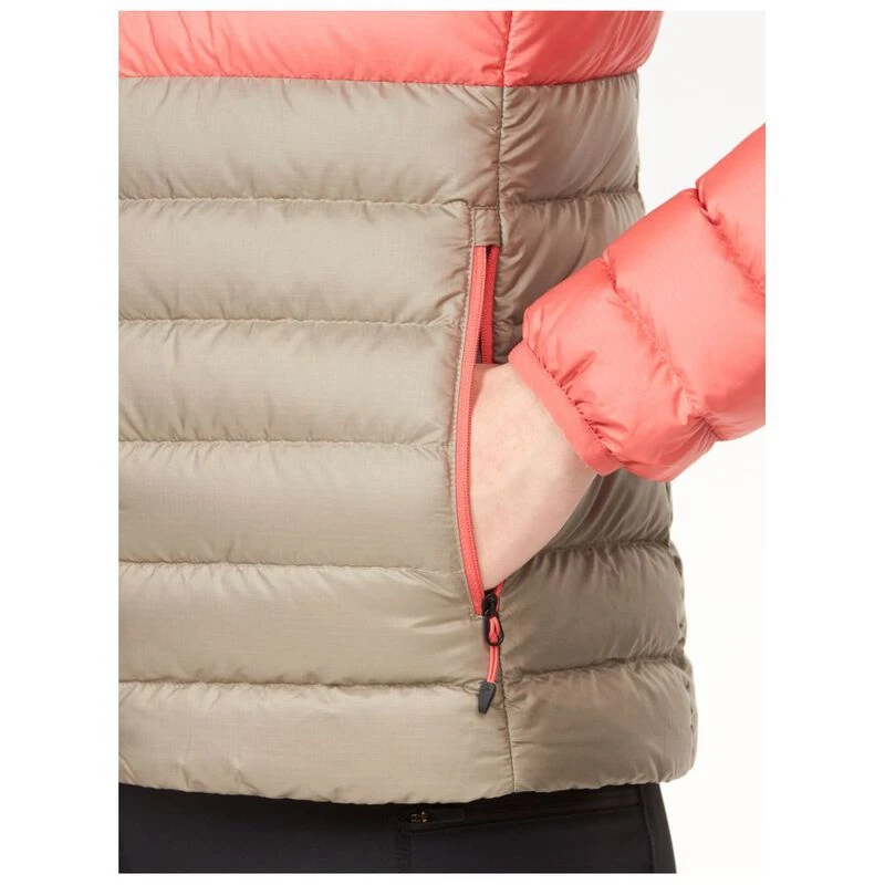Marmot Womens Highlander Jacket Grapefruit Vetiver Sportpursuit