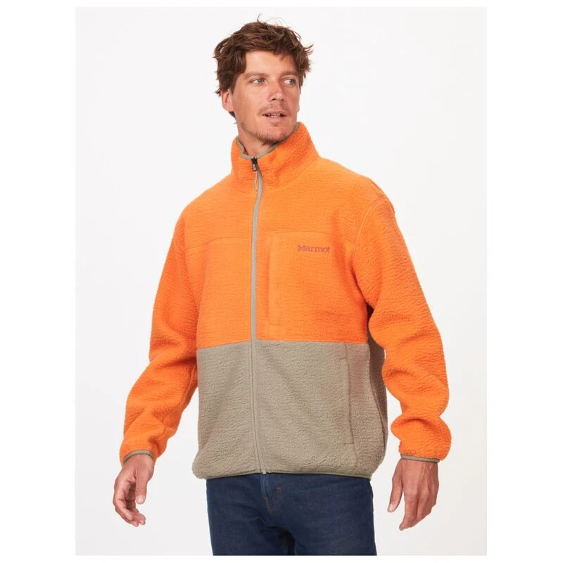 Marmot Mens Aros Jacket Tangelo Vetiver Sportpursuit