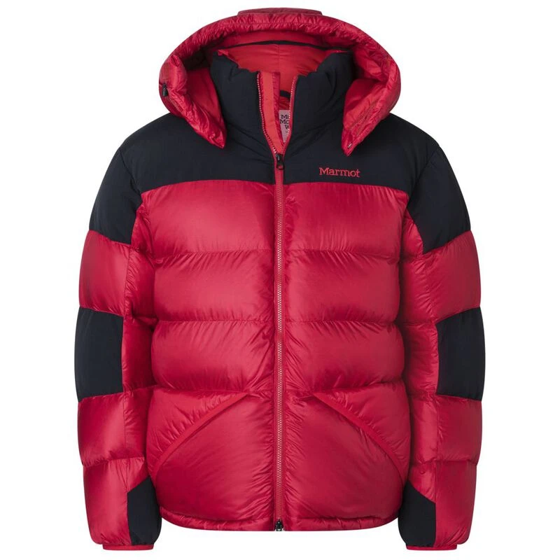 Marmot Mens 03 Plasma Down Parka Team Red Black Sportpursuit