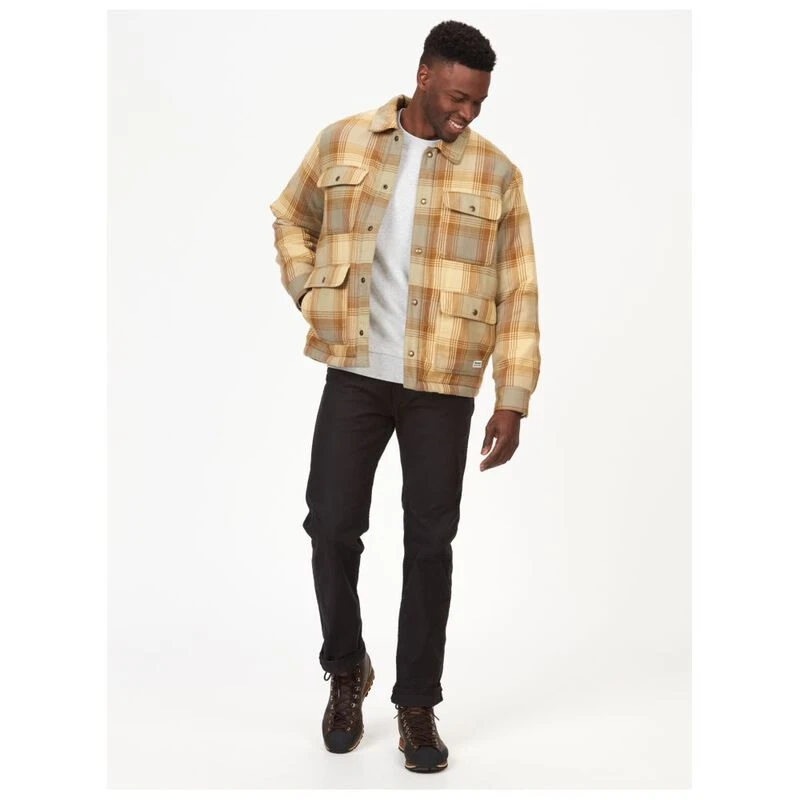 Marmot Chemise Ridgefield Sherpa Homme Marron privatesportshop