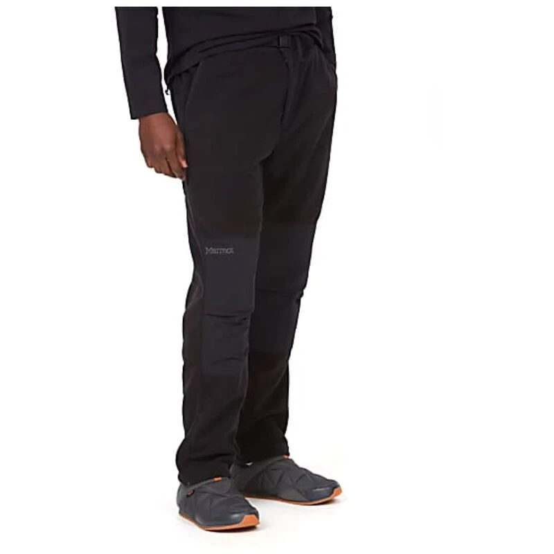 Marmot Mens 87 PolarPlus Alp Fleece Trousers (Black) | Sportpursuit.co