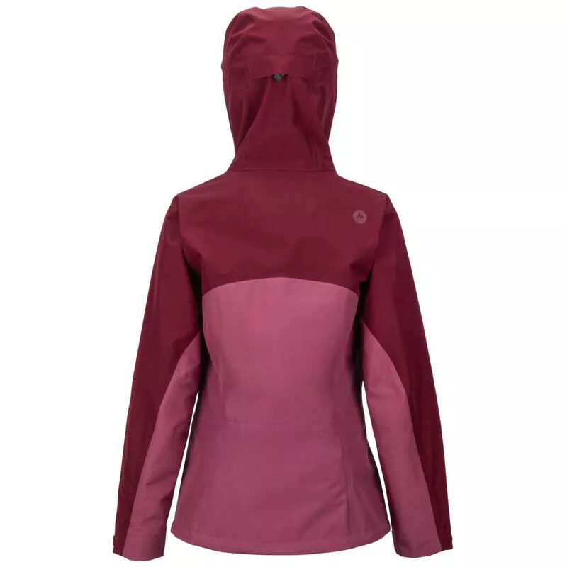 Marmot Womens Spire Jacket Claret Dry Rose Sportpursuit