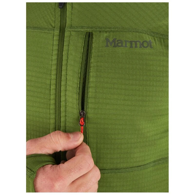 Marmot Mens Preon Fleece Jacket Foliage Sportpursuit
