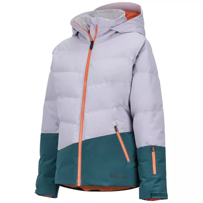 Marmot Womens Slingshot Down Jacket (Lavender Aura/Deep Teal) Sportp