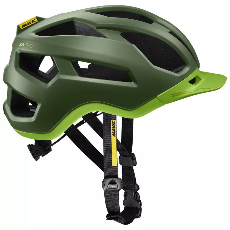 Mavic Mens XA Pro Helmet Chive Lime Green Sportpursuit