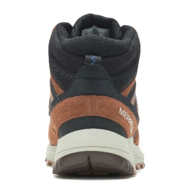Merrell Bottes de Neige Wildwood Sneaker Boot Mid WP Homme Marron