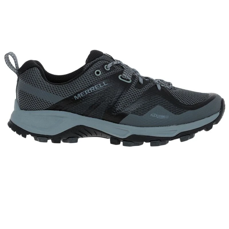 Merrell Mens MQM Flex 2 Hiking Shoes (Black/Granite) | Sportpursuit.co