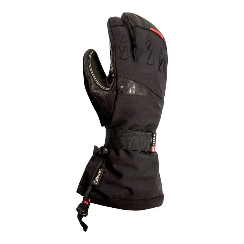 Millet Mens Expert 3 Fingers GTX Gloves (Black)