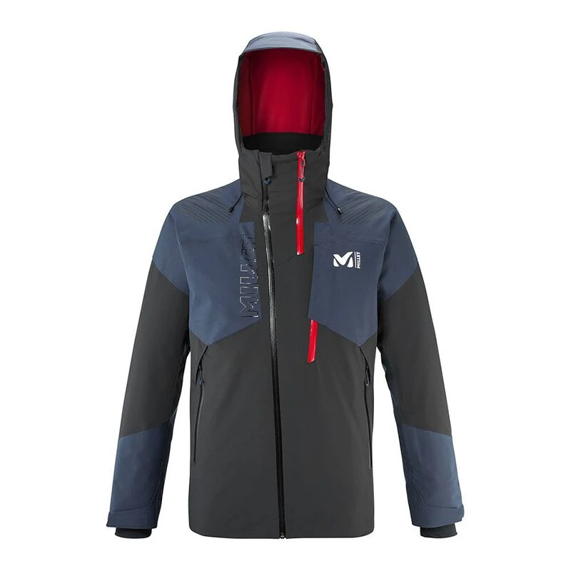 Millet Mens Snowbasin Jacket (Black/Saphir)