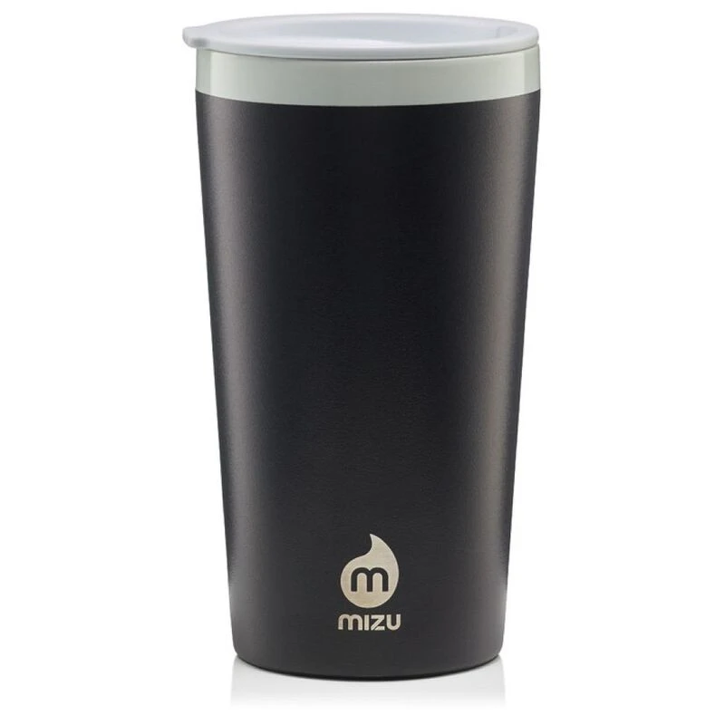 Mizu - Coffee Mug | 14 oz Stainless Mug | Vacuum Insulated | Stainless Red