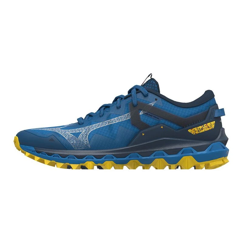 Mizuno Mens Wave Mujin 9 Trail Running Shoes Grey Sportpursuit