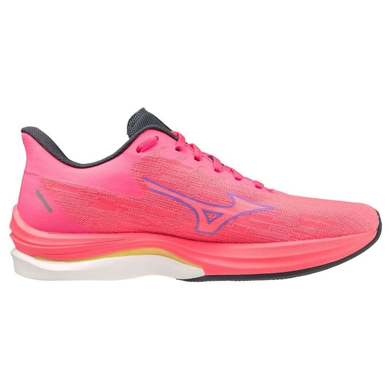 Mizuno Womens Wave Rebellion Sonic Running Shoes H VisPink Purple Pun