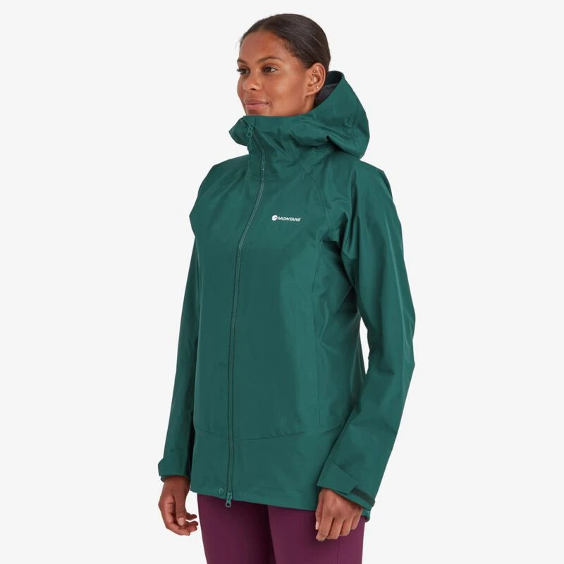 Montane Womens Phase GTX Waterproof Jacket (Dark Wakame Green) | Sport