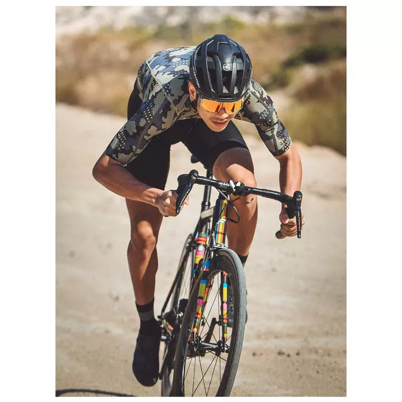 Monton Mens PRO Camou Shield Jersey Green Sportpursuit