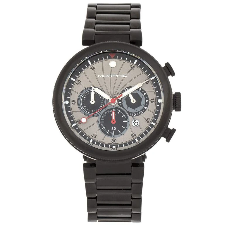 Morphic Mens M87 Watch Black Grey Sportpursuit