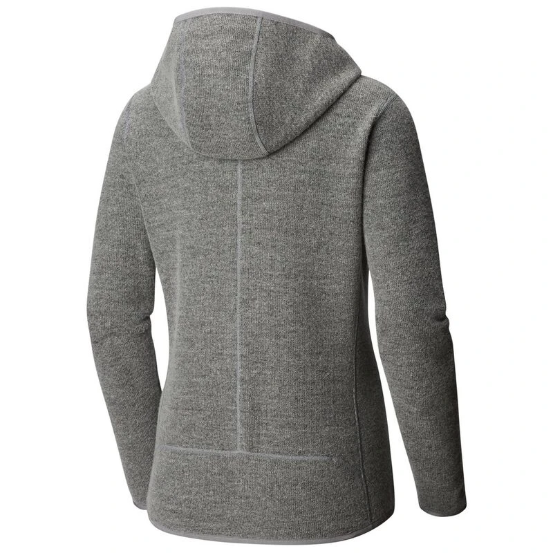 Mountain Hardwear Womens Hatcher Full Zip Hoodie Manta Grey Sportp