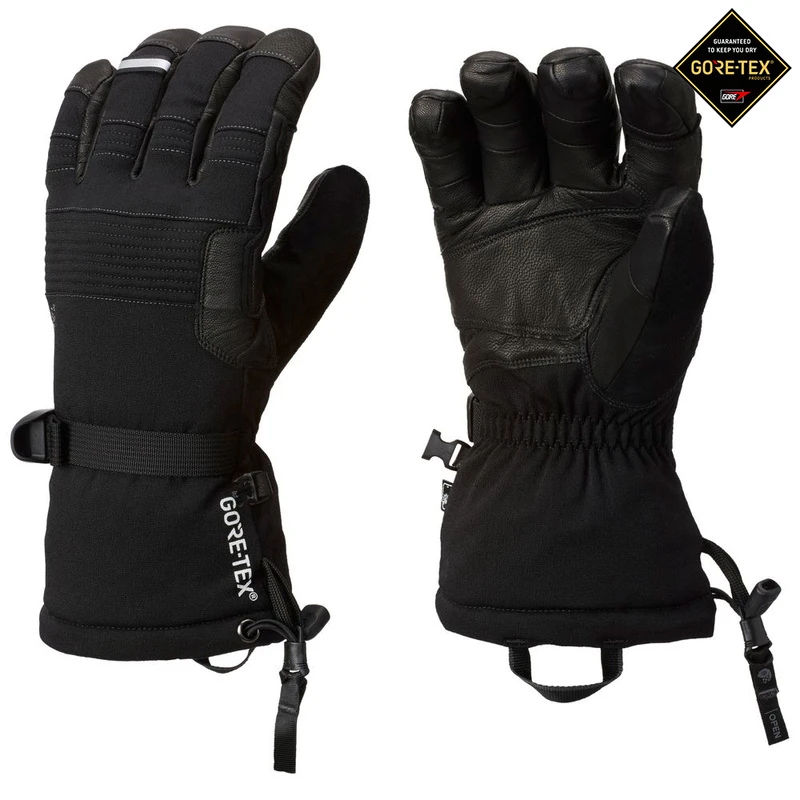 Mountain Hardwear Mens Cyclone GTX Gloves Black Sportpursuit
