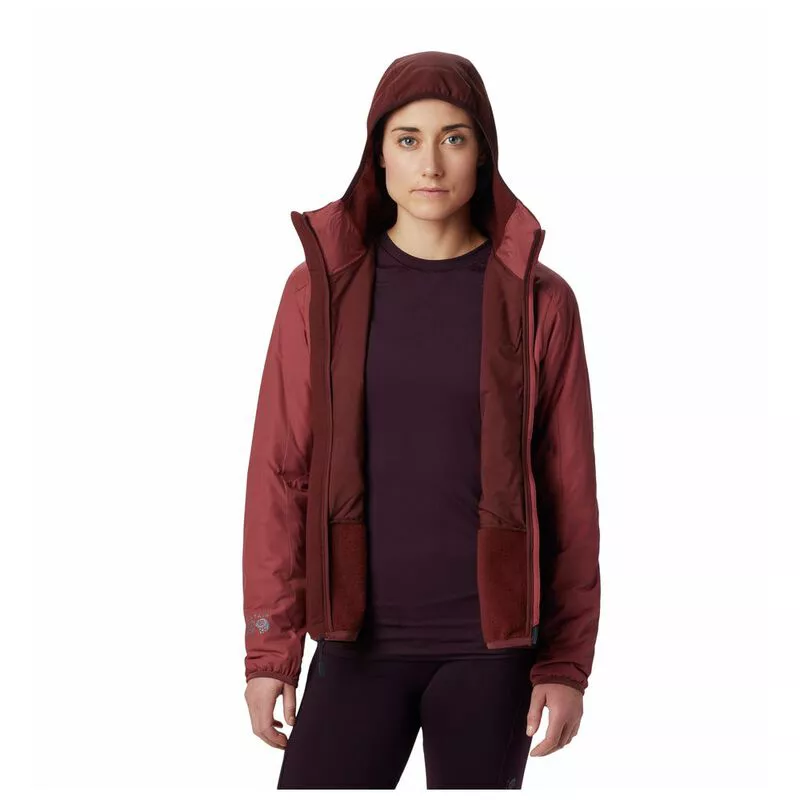 Mountain Hardwear Womens Kor Strata Climb Jacket Washed Rock Sport