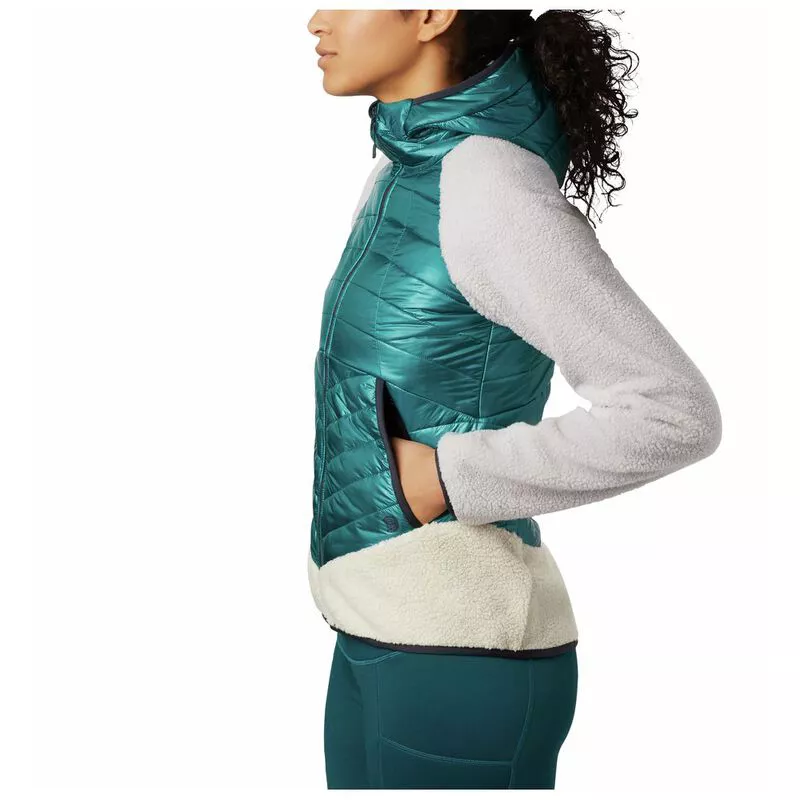 Mountain Hardwear Womens Altius Hybrid Jacket Dive Sportpursuit