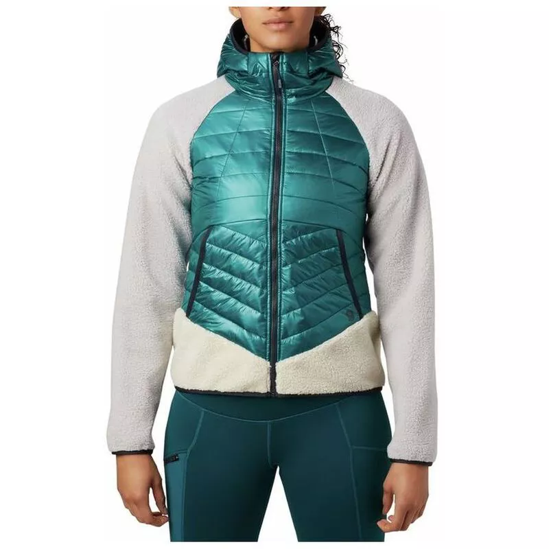Mountain Hardwear Womens Altius Hybrid Jacket Dive Sportpursuit