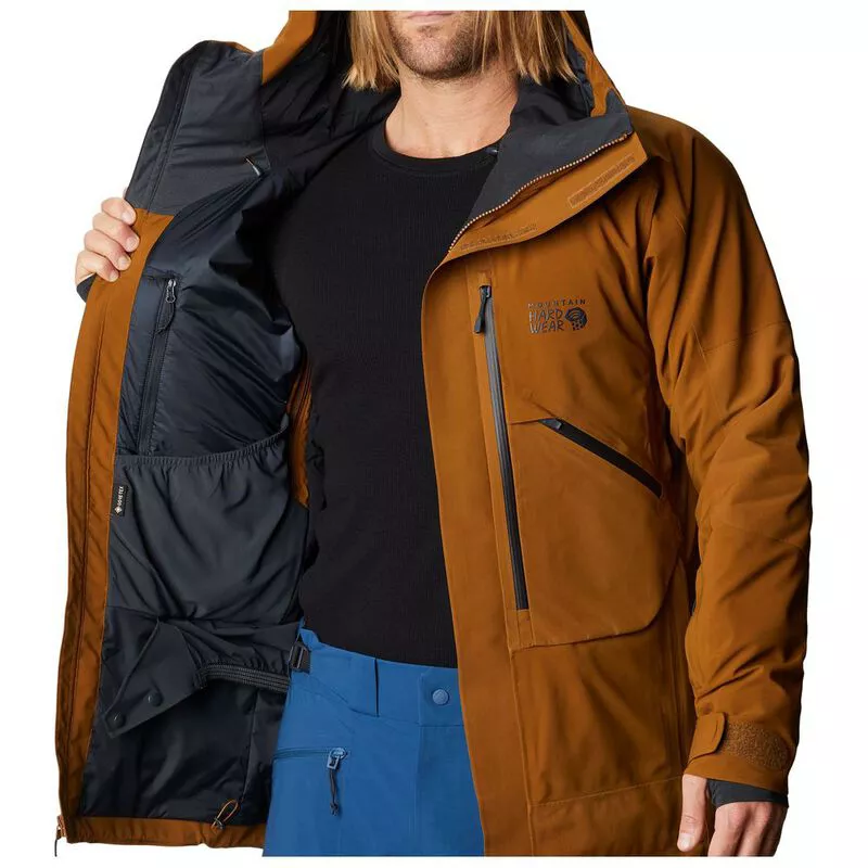 Mountain Hardwear Mens Cloud Bank GTX Jacket (Golden Brown)
