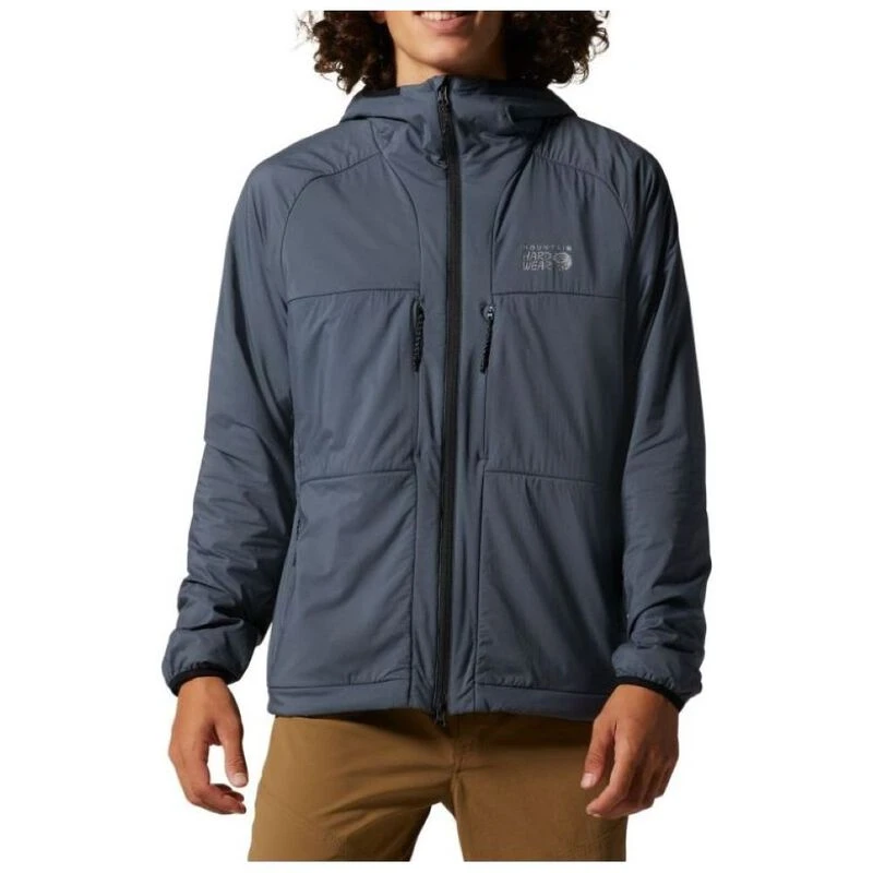 Mountain Hardwear Mens Kor Airshell Warm Jacket (Blue Slate) Sportpu