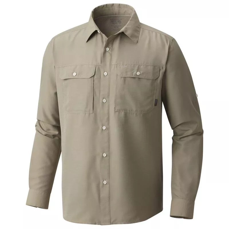 Mountain Hardwear Mens Canyon Long Sleeve Shirt (Badlands) | Sportpurs