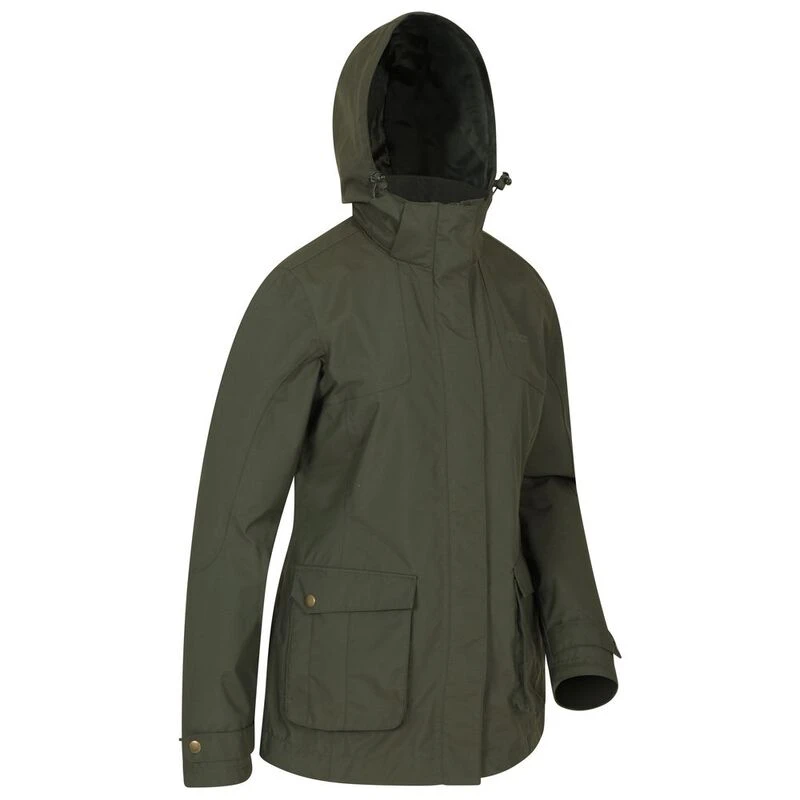 Shetland womens waterproof parka jacket cheap
