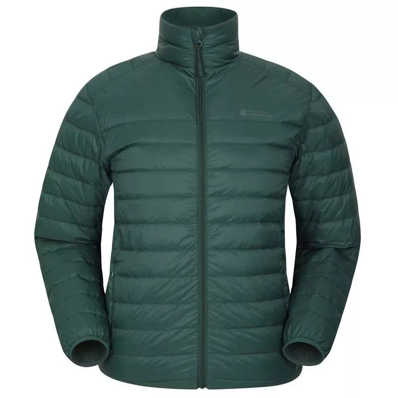 Mountain Warehouse Mens Featherweight Down Jacket Dark Khaki Sport