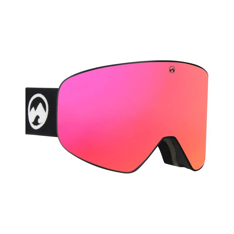 Mowmow Stealth Photochromic Ski Goggles (Black Frame/Red Lens) Sport