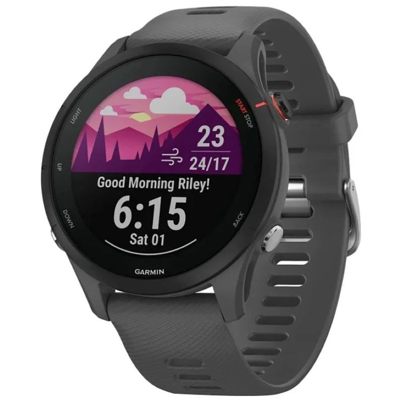 Garmin Forerunner 255 Sports Watch Grey Sportpursuit