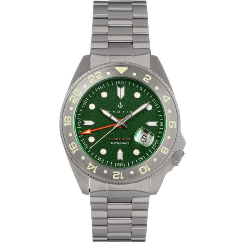 Nautis watch green shop