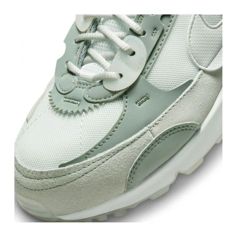 Nike Chaussures Decontractees Air Max 90 Futura Femme Blanc privat