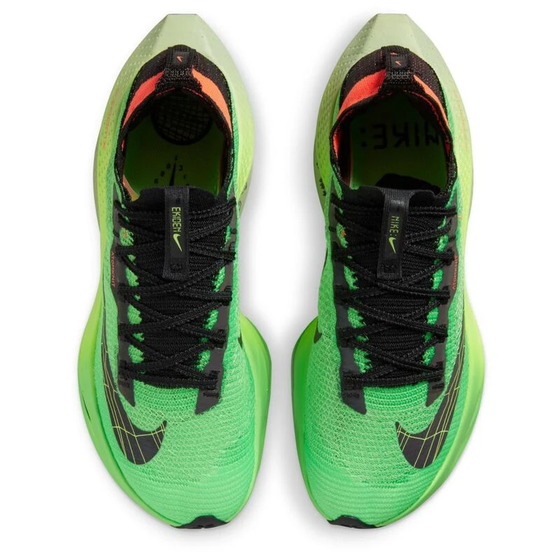 Nike Mens Alphafly 2 Running Shoes (Scream Green/Black/Bright Crimson)
