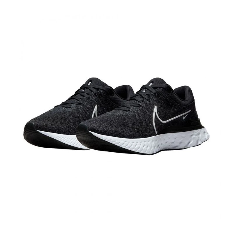 Nike Mens React Infinity Run FK 3 Running Shoes (Anthracite/Black/Whit