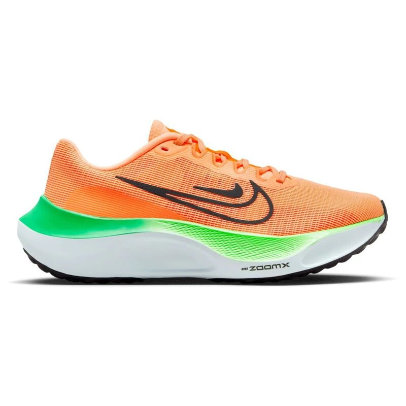 Nike Womens Zoomfly 5 Running Shoes (Total Orange/Black/Bright Crimson