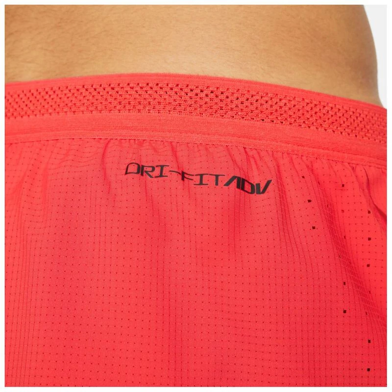 Nike Mens AeroSwift 2 Inch Shorts (Orange) | Sportpursuit.com