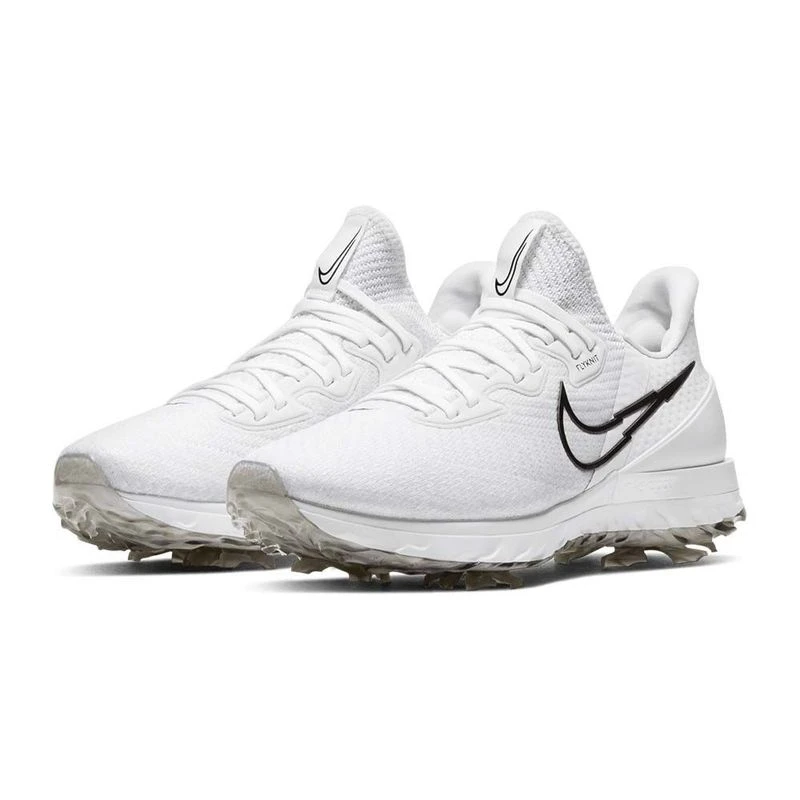 Nike Air Zoom Infinity Tour Golf Shoes White Black Platinum Tint Volt