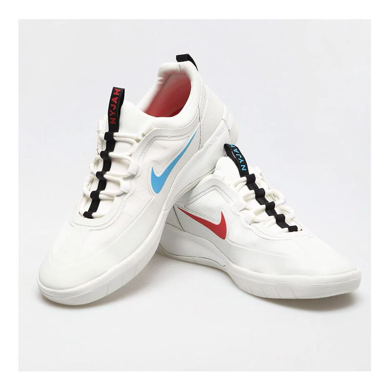 Nike nyjah white red clearance
